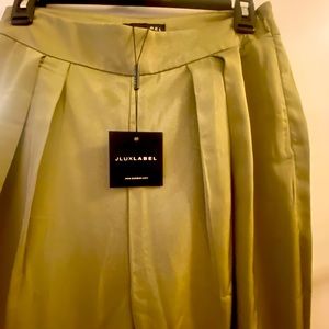 Tailored wideleg jluxlabel pants